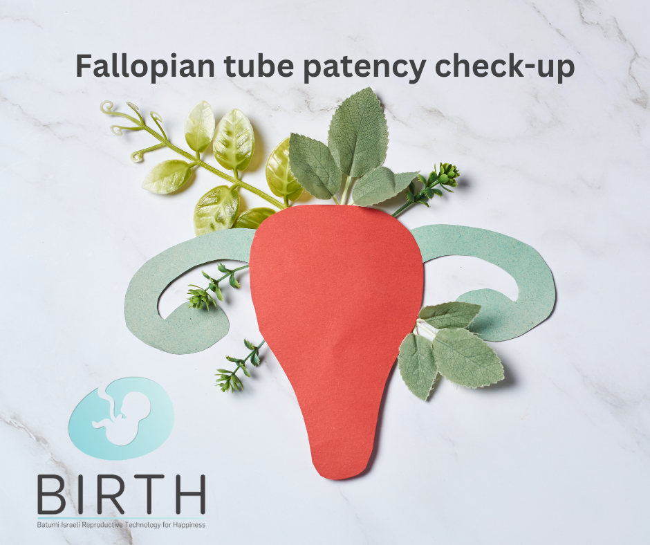 Fallopian tube patency check-up
